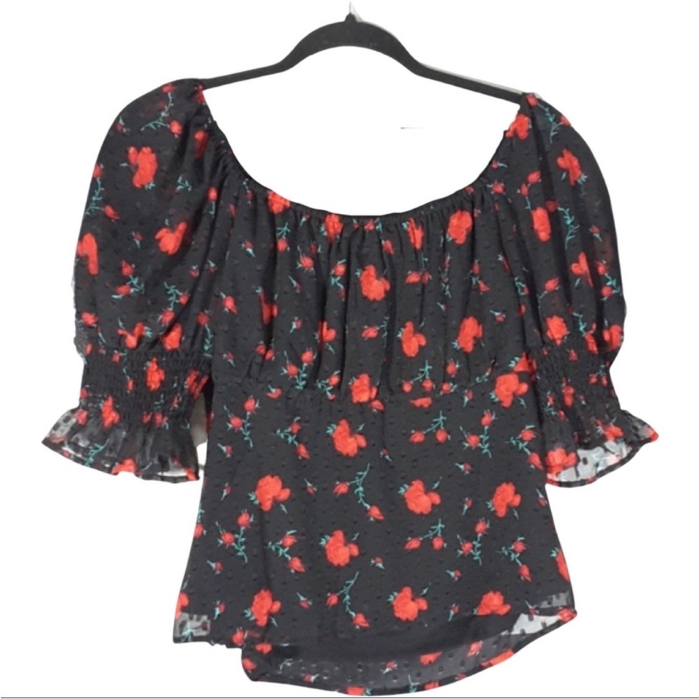 Francesca’s Collection Floral Blouse